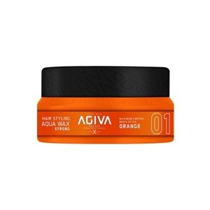 AGİVA WAX 155ML STRONG TURUNCU 01 x 36