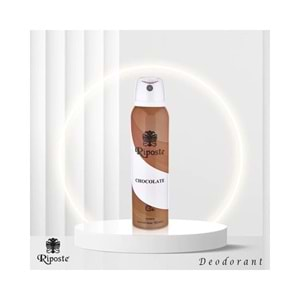 RİPOSTE DEODORANT WOMEN CHOCOLATE 150ML x 24