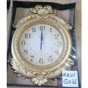 BELLİSİMA DUVAR SAATİ RK-01 GOLD*10 LU