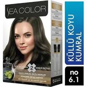 SEA COLOR SAÇ BOYASI KÜLLÜ KUMRAL 7.1*24