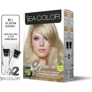 SEA COLOR SAÇ BOYASI PLATİN SARI 0.1*24