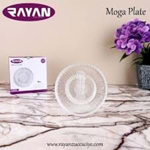 RAYAN 6LI ÇAY TABAK MOGA PLATE*8