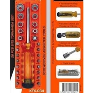 28 PARÇA BİTS SETİ VKM KTX-034