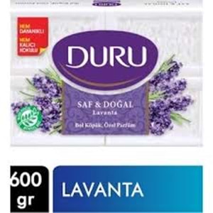 DURU SABUN 600GR BEYAZ LAVANTA