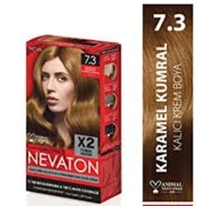 NEVATON SAÇ BOYA 7,3 KARAMEL KUMRAL