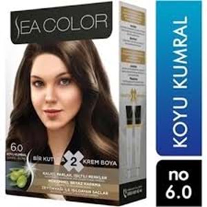 SEA COLOR SAÇ BOYASI KOYU KUMRAL 6,0*24