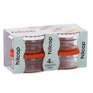 HİLLCAP 4LÜ SAKLAMA KABI*12