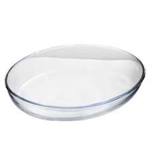 BORART ANTRASİT BÜYÜK SADE OVAL TEPSİ 45074*8