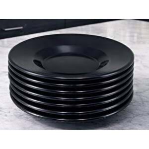 HELMAX SERT PLASTİK 6LI ÇAY TABAK HM014