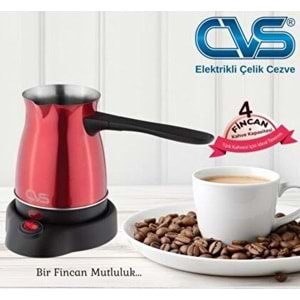 CVS ELEKTRİKLİ CEZVE ÇELİK RENKLİ