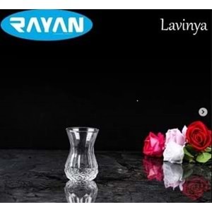 RAYAN 6LI ÇAY BARDAK LAVİNYA 1*12