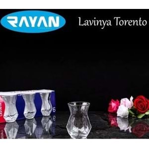 RAYAN 6LI ÇAY BARDAK LAVİNYA 2*12