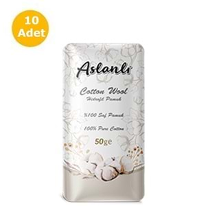 ASLANLI PAMUK 50GR 10LU