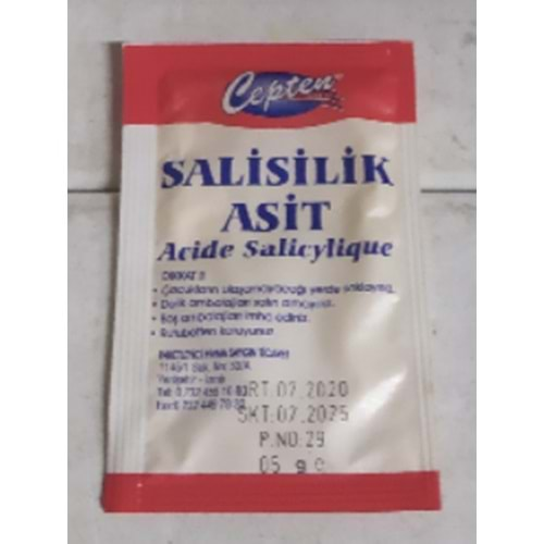 CEP SALİSTİK ASİT *100 LÜ (REÇEL-SALÇA TOZU)