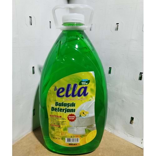 ELLA SIVI BULAŞIK YEŞİL 4KG x 4LÜ