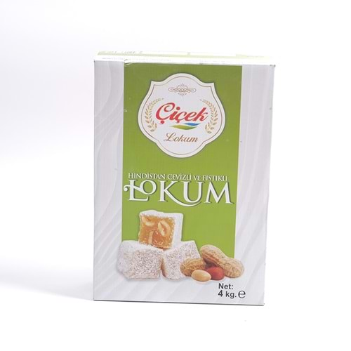 ÇİÇEK FISTIKLI LOKUM 4KG