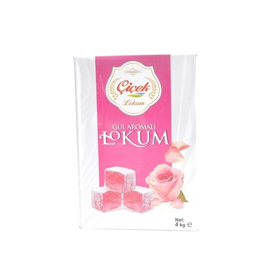 ÇİÇEK GÜLLÜ LOKUM 4KG