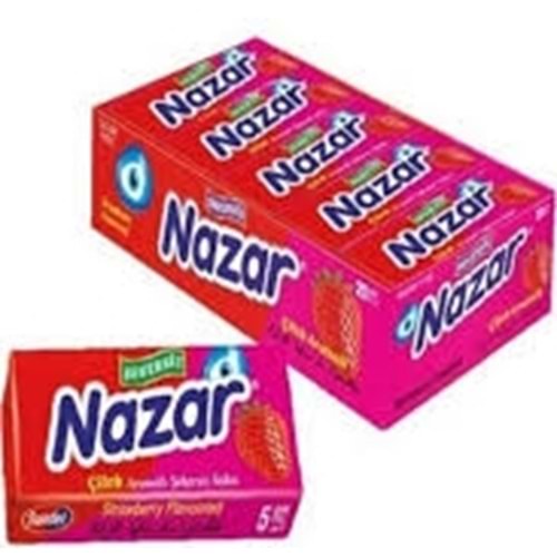NAZAR 5 Lİ SAKIZ ÇİLEK 20 LI