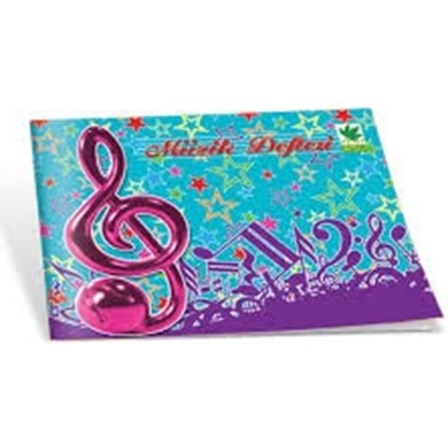 BÜYÜK MÜZİK DEFTERİ 20YP 12Lİ