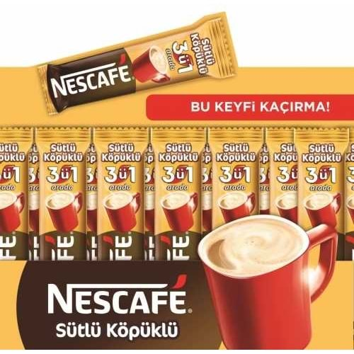 NESKAFE SÜTLÜ KÖPÜKLÜ*72 LI