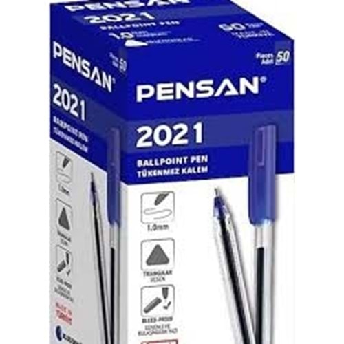 PENSAN TÜKENMEZ KALEM SİYAH*50LI