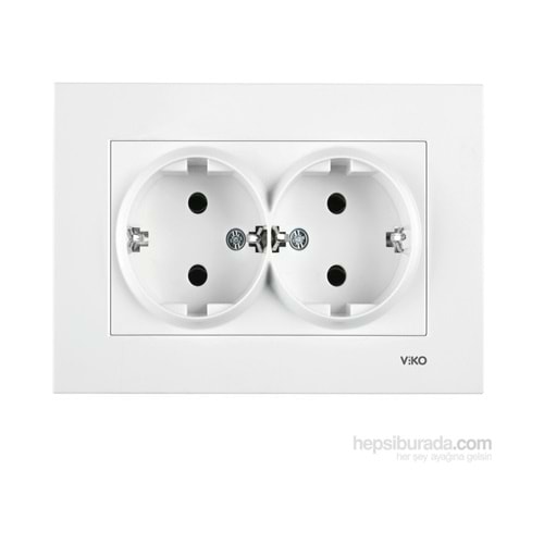 ATOM 2Lİ TOPRAKLI PRİZ