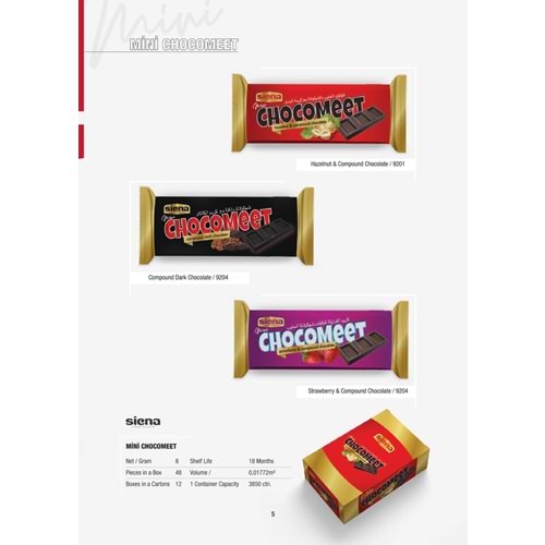 SİENA CHOCOMEET 8GR ÇİK.*48Lİ