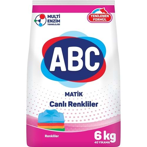 ABC MATİK RENKLİLER 6KG