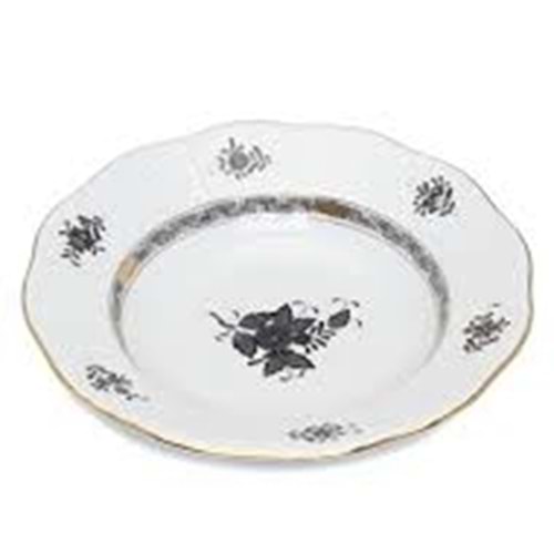 19CM PORSELEN TABAK RENKLİ*12Lİ