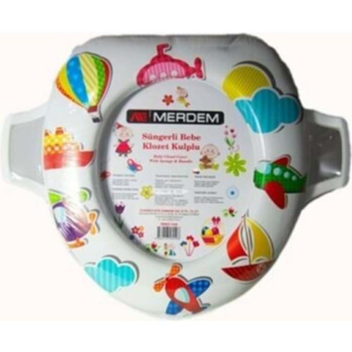 MERDEM KULPLU SÜNGERLİ BEBE KLOZET KAPAK/MRD949