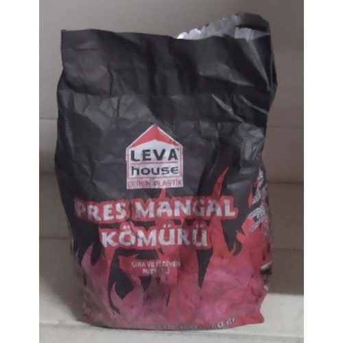 LEVA MANGAL KÖMÜRÜ PRES 1,5KG x 12Lİ