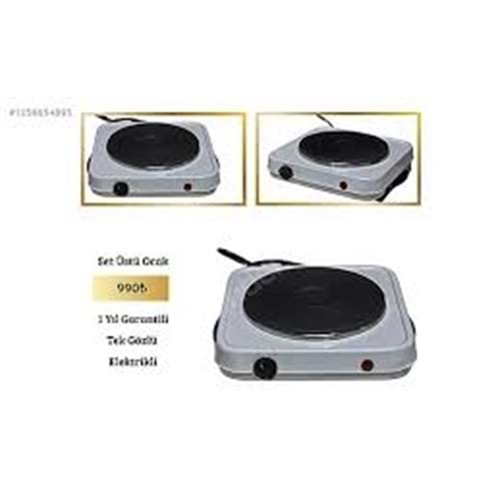 ELEKTİRİKLİ OTOMATİK TEK GÖZLÜ OCAK