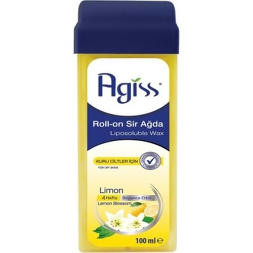 AGİSS SİR AĞDA ROLL ON 100ML (KARTUŞ) LİMONLU x 24LÜ