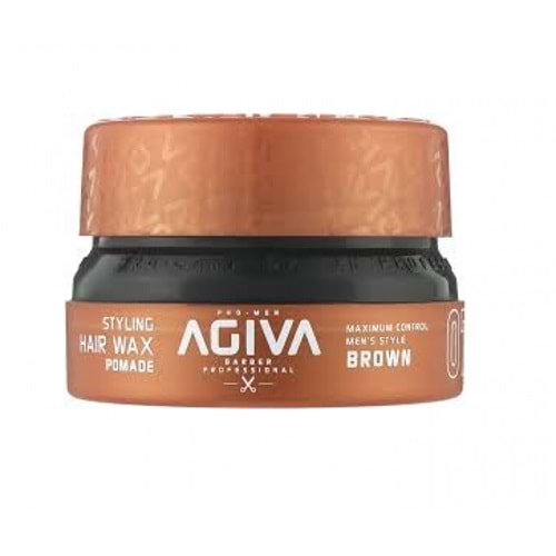 AGİVA WAX 155ML POMADE KAHVERENGİ 07 x 36