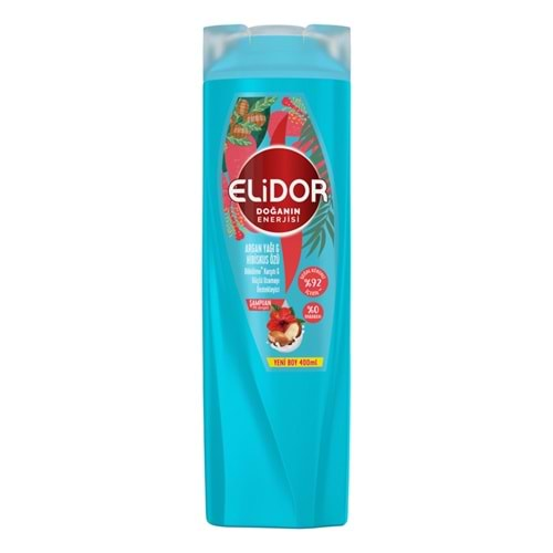 ELİDOR ŞAMP.ARGAN HİBİSKUS 400ML x 6LÜ