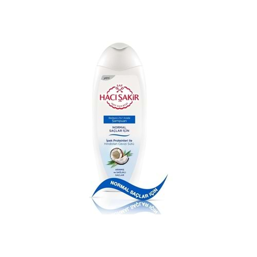 HACI ŞAKİR ŞAMP. 2 IN 1 (HİN. CEVİZ) 500ML x 12Lİ