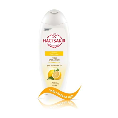 HACI ŞAKİR ŞAMP. LİMON 500ML x 12Lİ