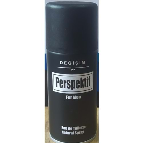 PERSPEKTİF DEODORANT FOR MEN BLACK 150ML x 24