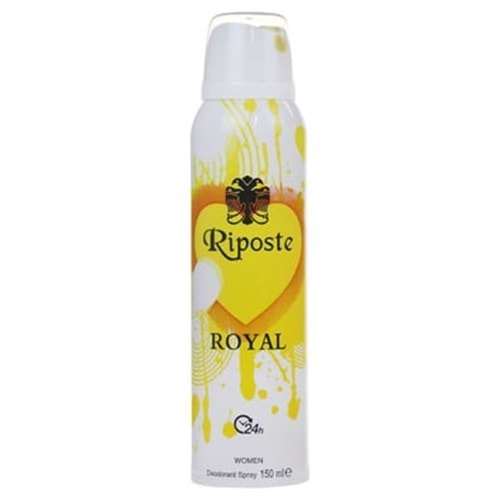 RİPOSTE DEODORANT MEN ROYAL 150ML x 24