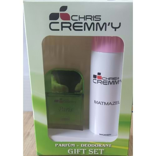 CHRIS CREMMY SET DEODORANT+PARFÜM WOMEN