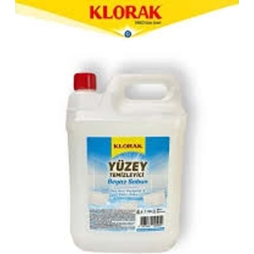 KLORAK YÜZEY TEMİZLEYİCİ YENİ BEYAZ SABUN 4000 x 4