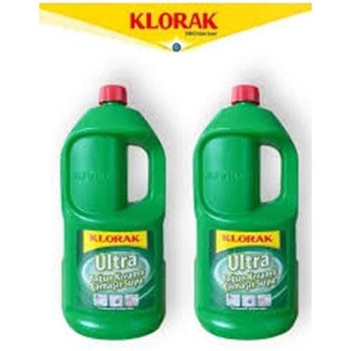 KLORAK ULTRA YOĞUN KIVAMLI ÇAMAŞIR SUYU 1850 x 6