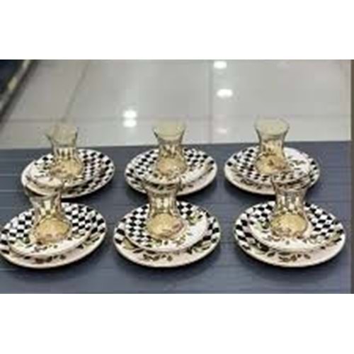 BAVYERA-030 ÇAY SETİ 18 PARÇA