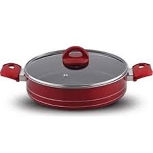 ÖZEL PETEKLİ TEFLON BASIK TENCERE 22 NO