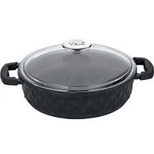 ÖZEL PETEKLİ TEFLON BASIK TENCERE 26 NO