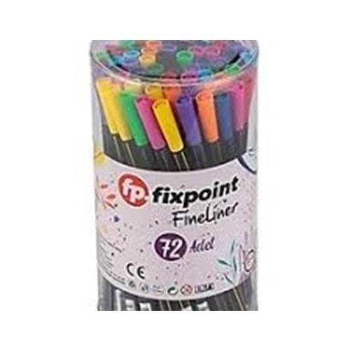 FİXPOİNT ÇİFT UÇLU KALEM 9240 FOSFORLU*48Lİ