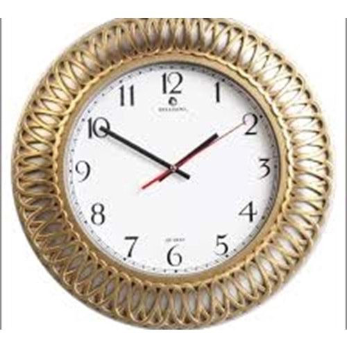BELLİSİMA DUVAR SAATİ 6001 KREM 10*LU