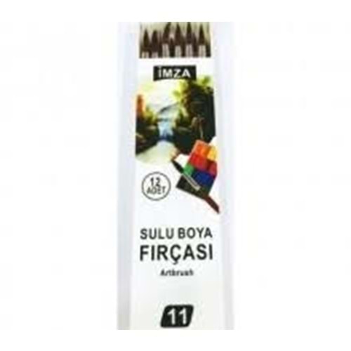 İMZA SULUBOYA FIRÇASI 4 NO*12Lİ