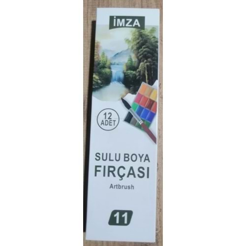 İMZA SULUBOYA FIRÇASI 11 NO*12Lİ