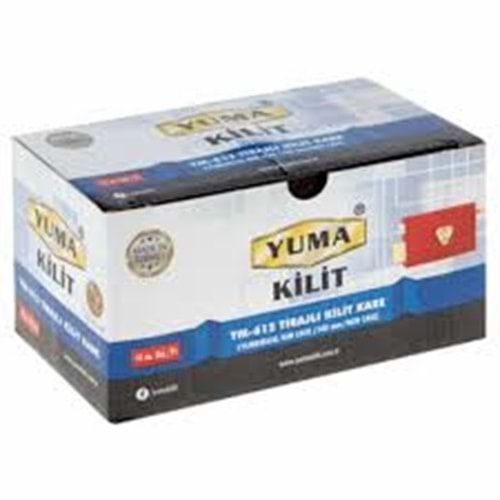 YUMA TİRAJLI KARE KİLİT 14CM